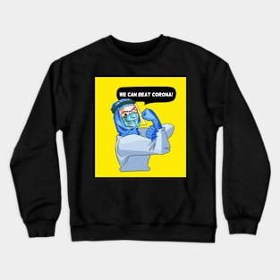 We Can Beat Corona Crewneck Sweatshirt